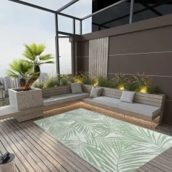 vidaXL - Buitenkleed - Groen - Polypropyleen - 120 x 180 cm Online