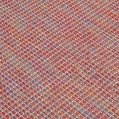 vidaXL - Buitenkleed - Rood - Kunststof - 120 x 170 cm Discount