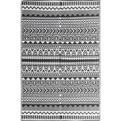 vidaXL - Buitenkleed - Zwart - Polypropyleen - 120 x 180 cm Discount