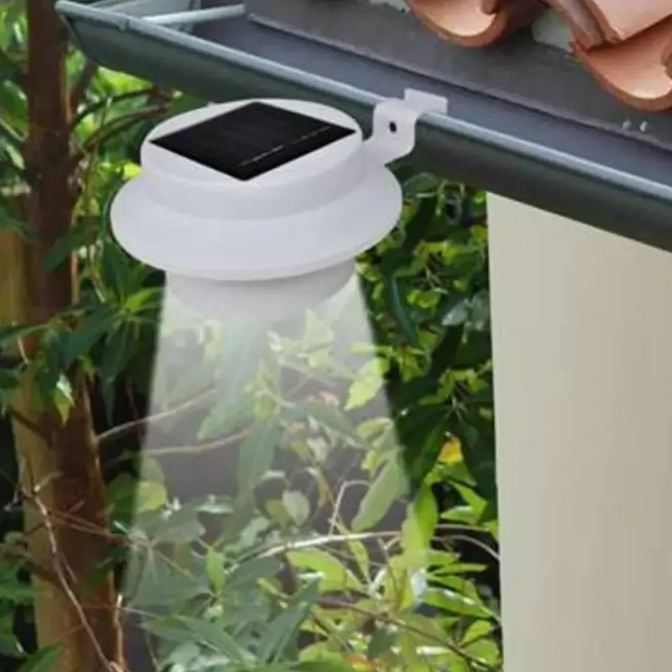 vidaXL - Buitenlamp - Wit - Kunststof - 6 stuks New