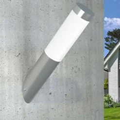 vidaXL - Buitenverlichting - Zilver - Roestvrij staal Sale