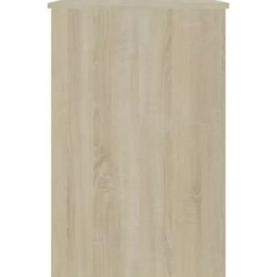 vidaXL - Bureau - Bruin - Bewerkt hout