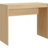 vidaXL - Bureau - Bruin - Bewerkt hout Outlet
