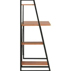 vidaXL - Bureau - Bruin - Bewerkt hout