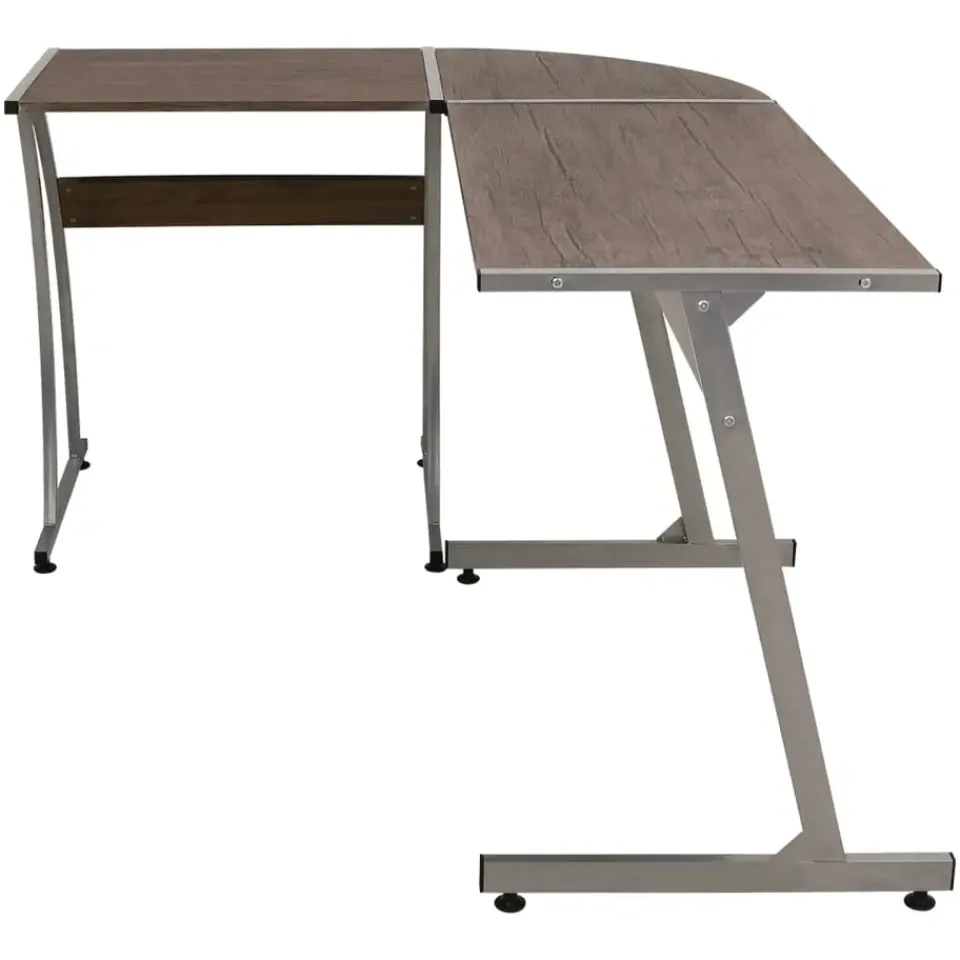 vidaXL - Bureau - Bruin - Bewerkt hout Hot