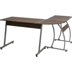 vidaXL - Bureau - Bruin - Bewerkt hout Hot