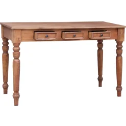 vidaXL - Bureau - Bruin - Hout