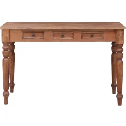 vidaXL - Bureau - Bruin - Hout