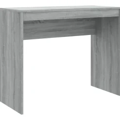 vidaXL - Bureau - Grijs - Bewerkt hout Hot