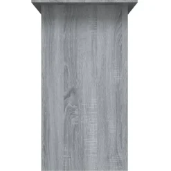 vidaXL - Bureau - Grijs - Bewerkt hout Hot