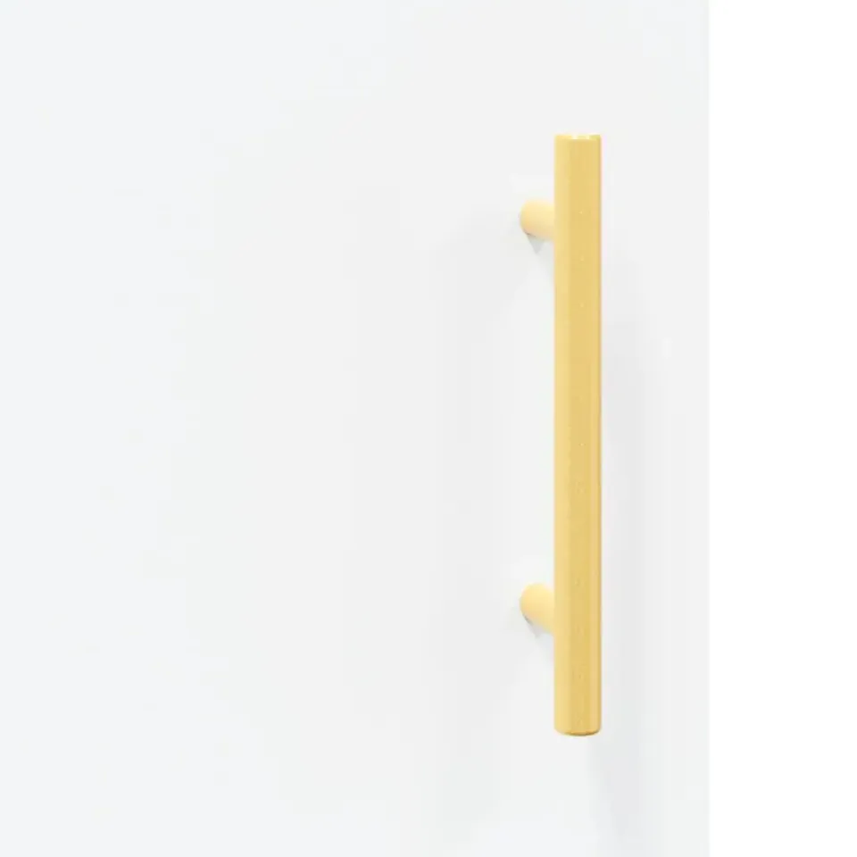 vidaXL - Bureau - Wit - Bewerkt hout