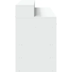 vidaXL - Bureau - Wit - Bewerkt hout - 140 x 55 x 91 cm Hot