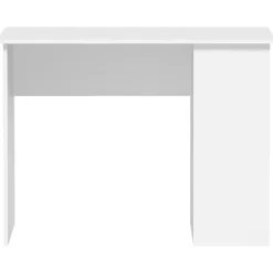 vidaXL - Bureau - Wit - Bewerkt hout Best
