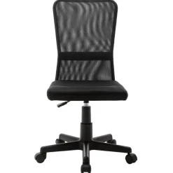vidaXL - Bureaustoel - Zwart - Gaas Outlet