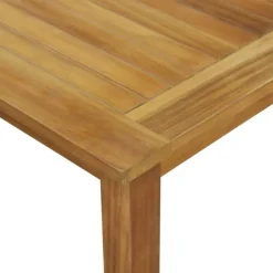 vidaXL - 5-delige Tuinset met wit kussens - Zwart poly rattan - 85x85 cm tafel Best