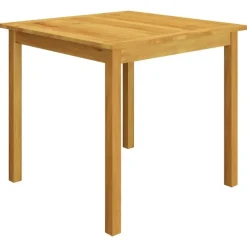 vidaXL - 5-delige Tuinset zwart - 4 verstelbaar stoelen en 85x85 cm tafel