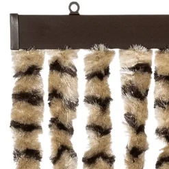 vidaXL - Deurgordijn - Beige - Polypropyleen - 90 x 220 cm Discount