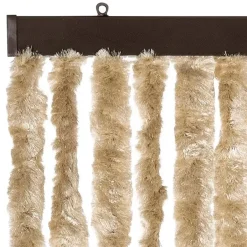 vidaXL - Deurgordijn - Beige - Polypropyleen - 90 x 200 cm Best