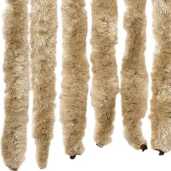 vidaXL - Deurgordijn - Beige - Polypropyleen - 90 x 200 cm Best