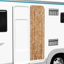 vidaXL - Deurgordijn - Geel - Polypropyleen Outlet