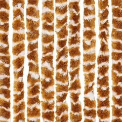 vidaXL - Deurgordijn - Geel - Polypropyleen - 90 x 220 cm Online