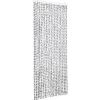 vidaXL - Deurgordijn - Grijs - Polypropyleen - 90 x 220 cm Discount