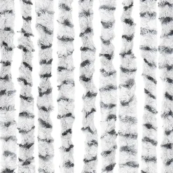 vidaXL - Deurgordijn - Grijs - Polypropyleen - 100 x 220 cm