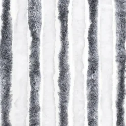 vidaXL - Deurgordijn - Grijs - Polypropyleen - 90 x 200 cm Hot