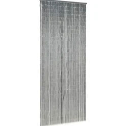 vidaXL - Deurgordijn - Grijs - Bamboe - 90 x 200 cm Sale