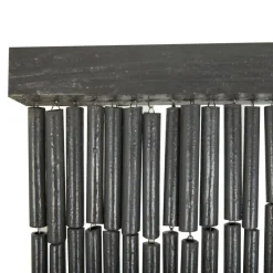 vidaXL - Deurgordijn - Grijs - Bamboe - 90 x 200 cm Sale