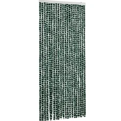 vidaXL - Deurgordijn - Groen - Polypropyleen - 90 x 220 cm Hot