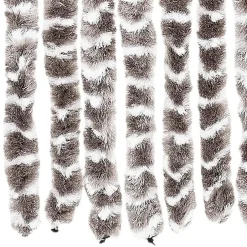 vidaXL - Deurgordijn - Taupe - Polypropyleen Clearance