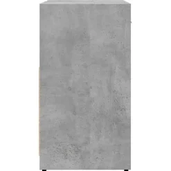 vidaXL - 2-deurs Wastafelonderkast - Betongrijs - Bewerkt hout - 60x33x60 cm Outlet