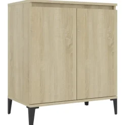 vidaXL - Dressoir - Bruin - Bewerkt hout Outlet
