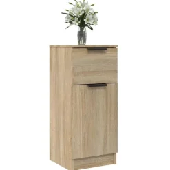 vidaXL - Dressoir - Bruin - Bewerkt hout - 2 stuks New