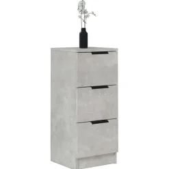 vidaXL - Dressoir - Grijs - Bewerkt hout - 2 stuks Hot