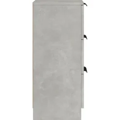 vidaXL - Dressoir - Grijs - Bewerkt hout - 2 stuks Hot