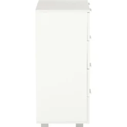 vidaXL - Dressoir - Wit - Bewerkt hout