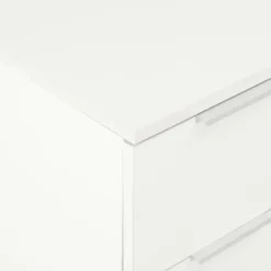 vidaXL - Dressoir - Wit - Bewerkt hout