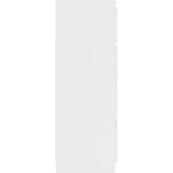 vidaXL - Dressoir - Wit - Bewerkt hout Clearance