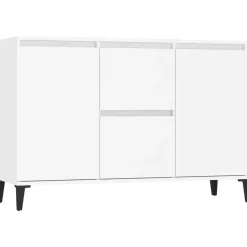 vidaXL - Dressoir - Wit - Bewerkt hout - 102x35x70 cm New