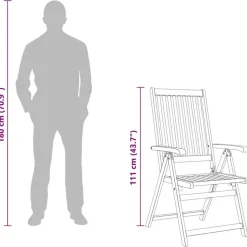 vidaXL - Eetkamerstoel - Bruin - Hout Clearance