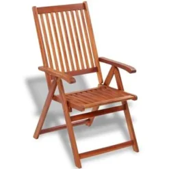 vidaXL - Eetkamerstoel - Bruin - Hout Clearance