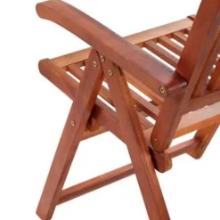 vidaXL - Eetkamerstoel - Bruin - Hout Clearance