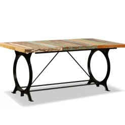 vidaXL - Eettafel - Bruin - Hout