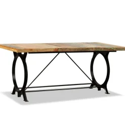vidaXL - Eettafel - Bruin - Hout