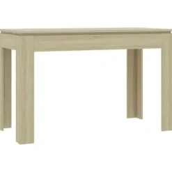 vidaXL - Eettafel - Bruin - Bewerkt hout Sale