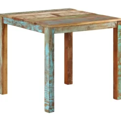 vidaXL - Eettafel - Multikleur - Hout - 82 x 80 x 76 cm Hot