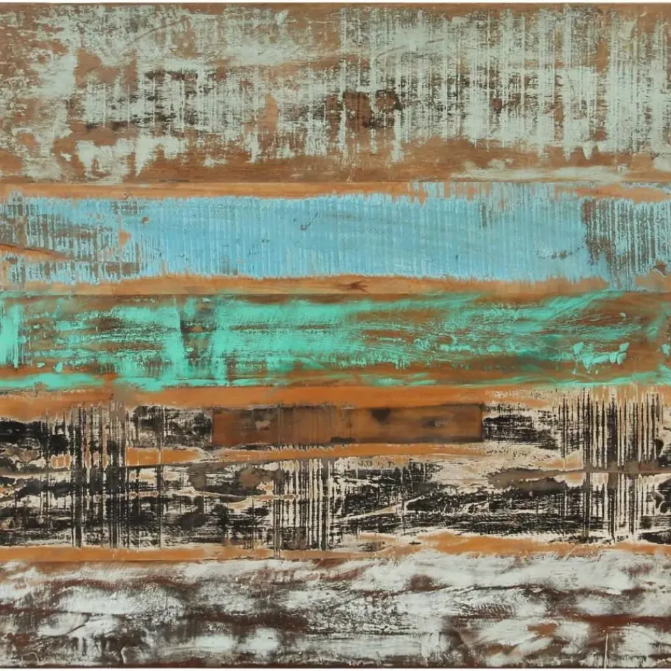 vidaXL - Eettafel - Multikleur - Hout - 82 x 80 x 76 cm Hot