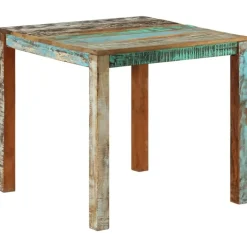 vidaXL - Eettafel - Multikleur - Hout - 82 x 80 x 76 cm Hot